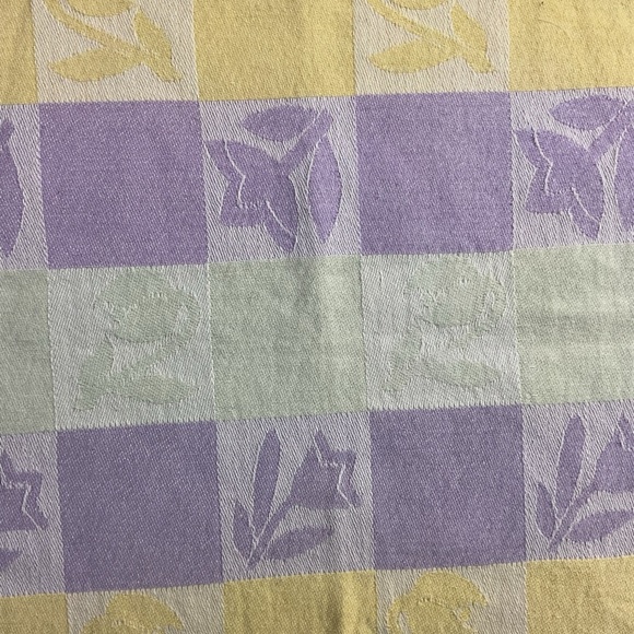 7 piece craft fabric pack florals plaid checkered designs Spring Summer - Picture 5 of 8